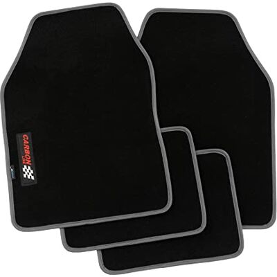 Petex Carbon autokoberec univerzální 4dílný šedý Petex Carbon autokoberec univerzální 4dílný šedý