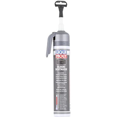Liqui Moly Silikonový tmel černý 200 ml ochrana karoserie těsnicí materiál ochrana podlahy výr. č.: 6185 Liqui Moly Silikonový tmel černý 200 ml ochrana karoserie těsnicí materiál ochrana podlahy výr. č.: 6185