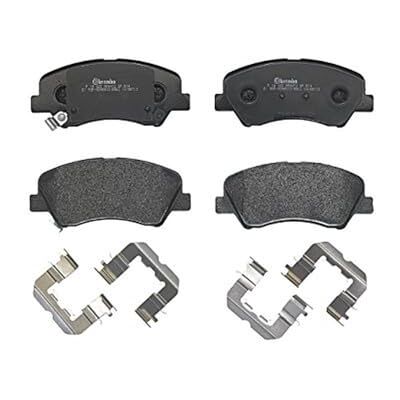 Brembo P18025 Přední brzdové destičky, počet 4 Brembo P18025 Přední brzdové destičky, počet 4
