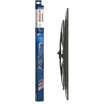 Bosch Scheibenwischer Super Plus Spoiler SP24/19S, Länge: 600mm/475mm − Set für Frontscheibe Nur für Rechtslenker-Fahrzeuge (UK) Bosch Scheibenwischer Super Plus Spoiler SP24/19S, Länge: 600mm/475mm − Set für Frontscheibe Nur für Rechtslenker-Fahrzeuge (UK)