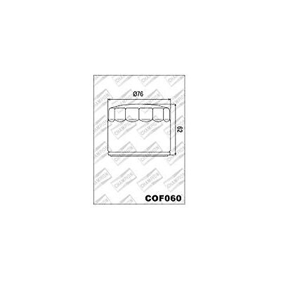 Champion Filtr lfilter COF060 Champion Filtr lfilter COF060