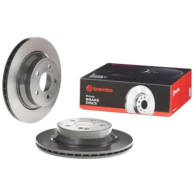 Brembo 09.A358.11 Hintere Bremsscheibe mit UV Lackierung, Anzahl 2 Brembo 09.A358.11 Hintere Bremsscheibe mit UV Lackierung, Anzahl 2