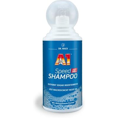 Dr. Wack A1 Speed Shampoo 500 ml efektivní čistič auta s aktivní pěnou důkladné a šetrné odstranění odolných nečistot pro všechny druhy laku vysoce kvalitní péče o auto Dr. Wack A1 Speed Shampoo 500 ml efektivní čistič auta s aktivní pěnou důkladné a šetrné odstranění odolných nečistot pro všechny druhy laku vysoce kvalitní péče o auto