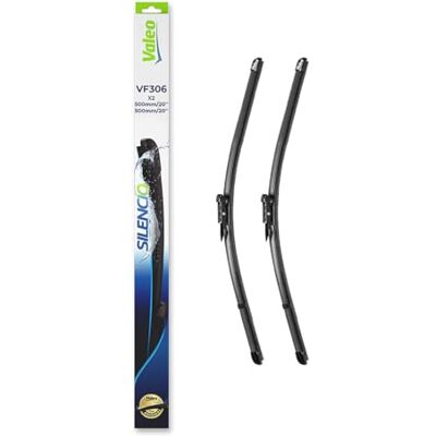 Valeo Sada Silencio se 2 plochými stěrači VF306 přední 500 mm / 500 mm originální náhrada 574342 Valeo Sada Silencio se 2 plochými stěrači VF306 přední 500 mm / 500 mm originální náhrada 574342