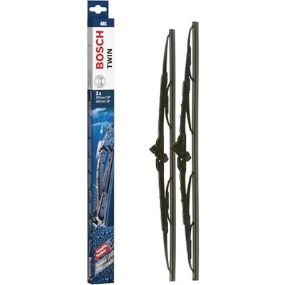 Bosch Stěrače Twin 481, délka: 475mm/450mm – sada pro čelní sklo Bosch Stěrače Twin 481, délka: 475mm/450mm – sada pro čelní sklo