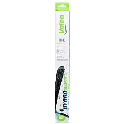Valeo Hydroconnect plochý stěrač HF43 přední 430 mm jednoduchá montáž 1 lišta stěrače 578503 Valeo Hydroconnect plochý stěrač HF43 přední 430 mm jednoduchá montáž 1 lišta stěrače 578503