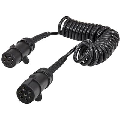 HELLA 8KA 004 797-041 spirálový kabel spirálový adaptér prodlužovací kabel elektrická spirála 7pólová N-typ 24V plast HELLA 8KA 004 797-041 spirálový kabel spirálový adaptér prodlužovací kabel elektrická spirála 7pólová N-typ 24V plast
