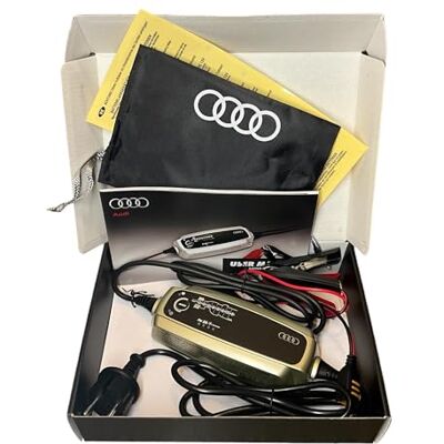 Audi 420093050C Batterieerhaltungsgerät mit Konturenstecker, 220 V-240 V, Gold Audi 420093050C Batterieerhaltungsgerät mit Konturenstecker, 220 V-240 V, Gold