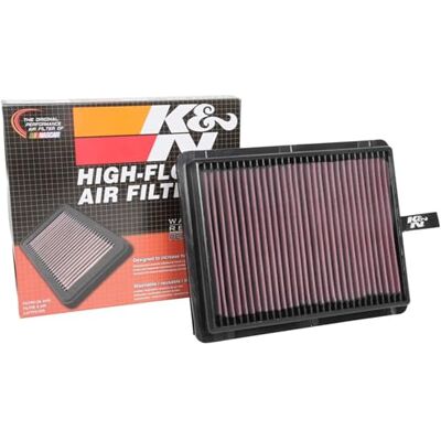 K&N Vzduchový filtr kompatibilní s Hyundai Sonata & Kia Optima 1.6 2015- (33-5057), červený K&N Vzduchový filtr kompatibilní s Hyundai Sonata & Kia Optima 1.6 2015- (33-5057), červený