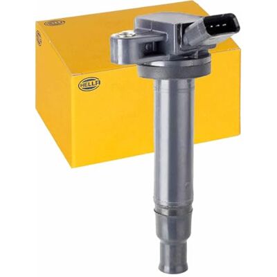 HELLA 5DA 358 057-121 Zündspule 12V 4-polig Kerzenschachtzündspule geschraubt HELLA 5DA 358 057-121 Zündspule 12V 4-polig Kerzenschachtzündspule geschraubt