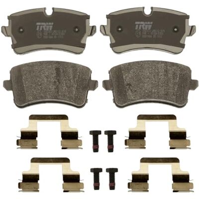 TRW GDB1866 Bremsbelagsatz 4-Teilig für Audi A6 / S6 C7 (4G2, 4GC) 2010-2018 Hinterachse und Andere Fahrzeuge TRW GDB1866 Bremsbelagsatz 4-Teilig für Audi A6 / S6 C7 (4G2, 4GC) 2010-2018 Hinterachse und Andere Fahrzeuge