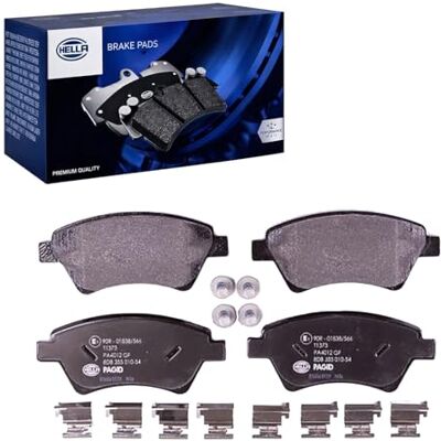 HELLA 8DB 355 010-541 Bremsbeläge nicht für Verschleißwarnanzeige vorbereitet T1373 für u.a. RENAULT HELLA 8DB 355 010-541 Bremsbeläge nicht für Verschleißwarnanzeige vorbereitet T1373 für u.a. RENAULT