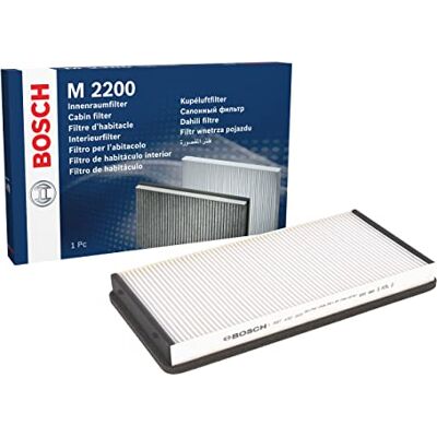 Bosch M2200 standardní interiérový filtr filtruje pyl a prach náhradní filtr pro lepší kvalitu vzduchu v interiéru vozidla Bosch M2200 standardní interiérový filtr filtruje pyl a prach náhradní filtr pro lepší kvalitu vzduchu v interiéru vozidla
