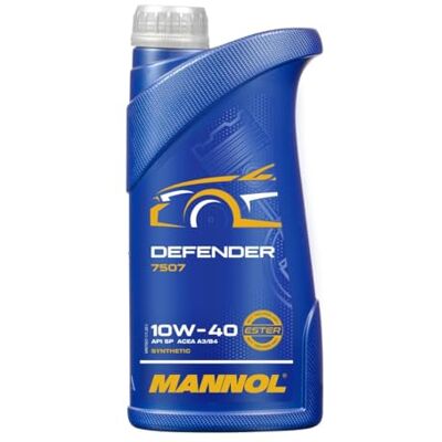 MANNOL Motorový olej Defender 10 W-40 API SL/CF, 1 litr, 1 litr MANNOL Motorový olej Defender 10 W-40 API SL/CF, 1 litr, 1 litr