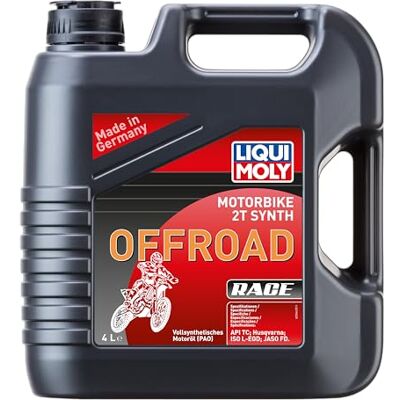 Liqui Moly Motorbike 2T Synth Offroad Race 4 L Motocykl 2taktní olej Výr. č.: 3064 Liqui Moly Motorbike 2T Synth Offroad Race 4 L Motocykl 2taktní olej Výr. č.: 3064