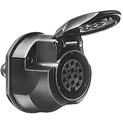 HELLA 8JB 005 949-012 zásuvka 13pólová s vypnutím mlhových světel zástrčka: šroubovací kontakt černá HELLA 8JB 005 949-012 zásuvka 13pólová s vypnutím mlhových světel zástrčka: šroubovací kontakt černá
