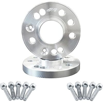 Simoni Racing DR044/B15 Spurverbreiterungen für Originalräder, mit Stahlschrauben, 16 mm, für Audi, Seat, Skoda, Volkswagen Simoni Racing DR044/B15 Spurverbreiterungen für Originalräder, mit Stahlschrauben, 16 mm, für Audi, Seat, Skoda, Volkswagen