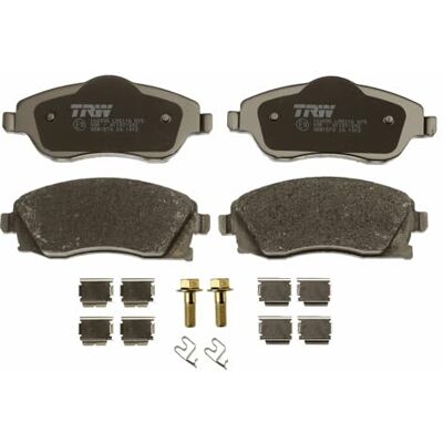 TRW GDB1570 Bremsbelagsatz Scheibenbremse Cotec für Opel Meriva A Großraumlimousine (X03) 2003-2010 Vorderachse und Andere Fahrzeuge TRW GDB1570 Bremsbelagsatz Scheibenbremse Cotec für Opel Meriva A Großraumlimousine (X03) 2003-2010 Vorderachse und Andere Fahrzeuge