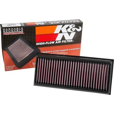K&N Vzduchový filtr 33-3072: Vysoký výkon, prémie, omyvatelný, náhradní filtr, zvýšený výkon, 2014-2019 (C63, GLC63, GLC63 AMG S, G500, G550, G550 4x4, S63 AMG) K&N Vzduchový filtr 33-3072: Vysoký výkon, prémie, omyvatelný, náhradní filtr, zvýšený výkon, 2014-2019 (C63, GLC63, GLC63 AMG S, G500, G550, G550 4x4, S63 AMG)