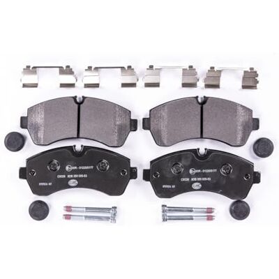 HELLA PAGID 8DB 355 005-531 Sada brzdových destiček C6026 tloušťka/síla: 20. 7mm brzdový systém: Brembo připraveno pro výstražné ukazatele opotřebení mimo jiné MERCEDES-BENZ / VOLKSWAGEN HELLA PAGID 8DB 355 005-531 Sada brzdových destiček C6026 tloušťka/síla: 20. 7mm brzdový systém: Brembo připraveno pro výstražné ukazatele opotřebení mimo jiné MERCEDES-BENZ / VOLKSWAGEN