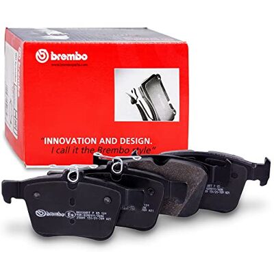 Brembo P85124 Zadní brzdové destičky, počet 4 Brembo P85124 Zadní brzdové destičky, počet 4