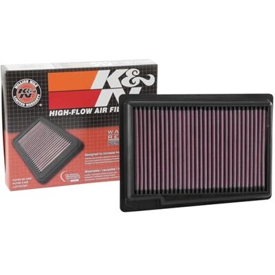 K&N 33-3087 vzduchový filtr motoru: vysoký výkon, prémie, omyvatelný, náhradní filtr, zvýšený výkon, 2015-2019 (Aegea, Egea, Tipo) K&N 33-3087 vzduchový filtr motoru: vysoký výkon, prémie, omyvatelný, náhradní filtr, zvýšený výkon, 2015-2019 (Aegea, Egea, Tipo)
