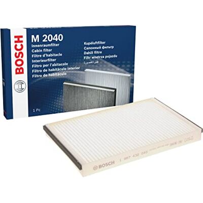 Bosch M2040 standardní interiérový filtr filtruje pyl a prach náhradní filtr pro lepší kvalitu vzduchu v interiéru vozidla Bosch M2040 standardní interiérový filtr filtruje pyl a prach náhradní filtr pro lepší kvalitu vzduchu v interiéru vozidla