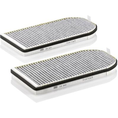 Mann Filter MANN-FILTER, Interiérový filtr CUK 3642-2 s aktivním uhlím Mann Filter MANN-FILTER, Interiérový filtr CUK 3642-2 s aktivním uhlím