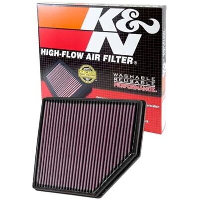 K&N 33-2418 vzduchový filtr motoru: Vysoce výkonný, prémiový, omyvatelný, náhradní filtr, zvýšený výkon, 2006-2016 (S60, V60, XC60, S60 II, S80, S80L, V70 II, V70 III, XC 70, XC 70 II) K&N 33-2418 vzduchový filtr motoru: Vysoce výkonný, prémiový, omyvatelný, náhradní filtr, zvýšený výkon, 2006-2016 (S60, V60, XC60, S60 II, S80, S80L, V70 II, V70 III, XC 70, XC 70 II)