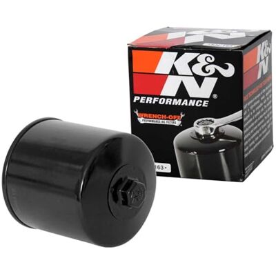 K&N Powersports olejový filtr patrona 77x90mm kompatibilní s BMW (KN-163), červená K&N Powersports olejový filtr patrona 77x90mm kompatibilní s BMW (KN-163), červená