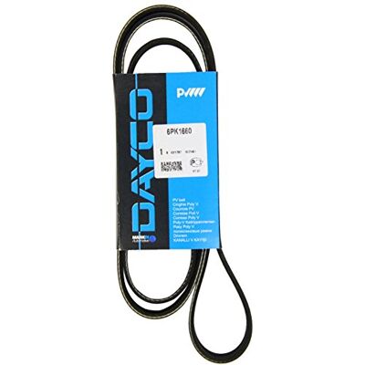 Dayco 6PK1660 klínový žebrovaný řemen, černý Dayco 6PK1660 klínový žebrovaný řemen, černý