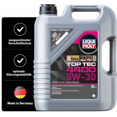 Liqui Moly Top Tec 4400 5W-30 5 L Syntetická technologie motorového oleje Č. výr.: 3751 Liqui Moly Top Tec 4400 5W-30 5 L Syntetická technologie motorového oleje Č. výr.: 3751
