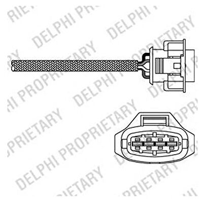 Delphi ES10791-12B1 lambda sonda Delphi ES10791-12B1 lambda sonda
