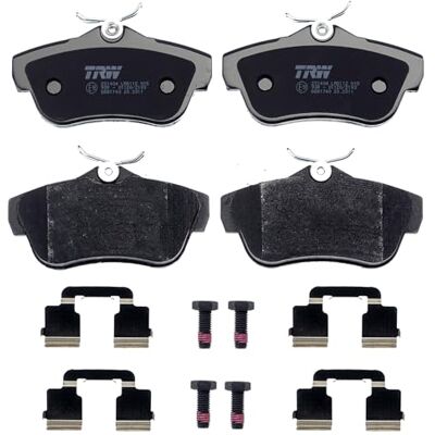 TRW GDB1740 Bremsbelagsatz Scheibenbremse für Citroen Dispatch Kasten 2007-2016 Hinterachse und Andere Fahrzeuge TRW GDB1740 Bremsbelagsatz Scheibenbremse für Citroen Dispatch Kasten 2007-2016 Hinterachse und Andere Fahrzeuge