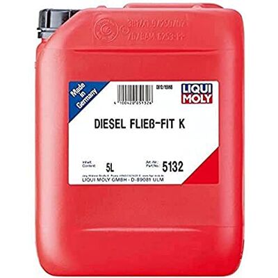Liqui Moly Diesel Fließ Fit K 5 L přísada do nafty výr. č.: 5132, bezbarvé Liqui Moly Diesel Fließ Fit K 5 L přísada do nafty výr. č.: 5132, bezbarvé