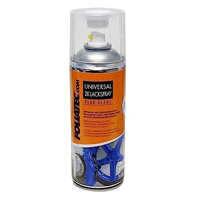 Foliatec Universal 2K lak ve spreji sprej lak ve spreji odolný vůči teplu, modrý lesklý, 400 ml Foliatec Universal 2K lak ve spreji sprej lak ve spreji odolný vůči teplu, modrý lesklý, 400 ml