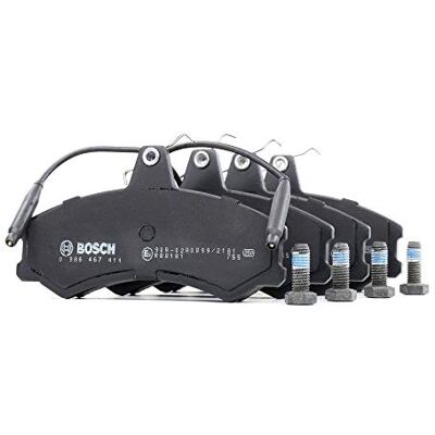 Bosch BP708 Auto Bremsbeläge vorne -Qualität für leises Bremsen mit wenig Staub ECE-R90 zertifiziert kupferfrei 1 Set mit 4 Bremsbelägen Mit Zubehör Bosch BP708 Auto Bremsbeläge vorne -Qualität für leises Bremsen mit wenig Staub ECE-R90 zertifiziert kupferfrei 1 Set mit 4 Bremsbelägen Mit Zubehör