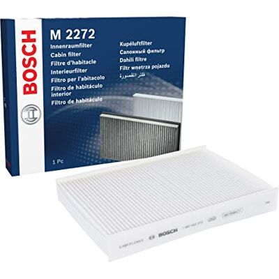 Bosch M2272 standardní interiérový filtr filtruje pyl a prach náhradní filtr pro lepší kvalitu vzduchu v interiéru vozidla Bosch M2272 standardní interiérový filtr filtruje pyl a prach náhradní filtr pro lepší kvalitu vzduchu v interiéru vozidla