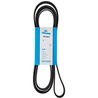 Dayco Metzger 6PK2870 Keilrippenriemen, Schwarz Dayco Metzger 6PK2870 Keilrippenriemen, Schwarz