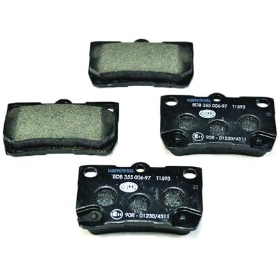 HELLA 8DB 355 006-971 Brzdová obložení s akustickou výstrahou opotřebení T1593 pro mj. LEXUS / TOYOTA HELLA 8DB 355 006-971 Brzdová obložení s akustickou výstrahou opotřebení T1593 pro mj. LEXUS / TOYOTA