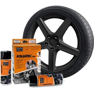 Foliatec Prostředek , dvojité balení, 2x 400 ml, černá lesklá Foliatec Prostředek , dvojité balení, 2x 400 ml, černá lesklá