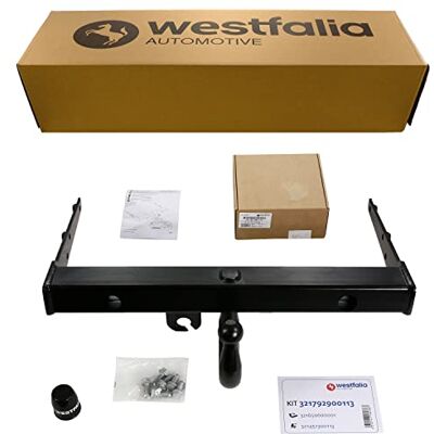 Westfalia Pevné závěsné zařízení pro VW Transporter T5 skříň/Kombi (BJ 04/2003-10/2009) v sadě s 13pólem. fzg.-spec. elektrosada Westfalia Pevné závěsné zařízení pro VW Transporter T5 skříň/Kombi (BJ 04/2003-10/2009) v sadě s 13pólem. fzg.-spec. elektrosada
