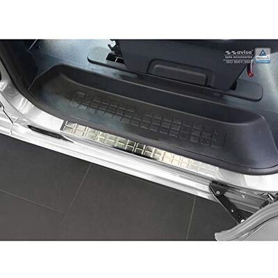Avisa Nástupní lišty z ušlechtilé oceli kompatibilní s Citroën Spacetourer / Peugeot Traveller / Expert / Toyota Proace 2016- / Opel Zafira Life 2019- / Fiat Ulysse 2022- 2dílné zadní posuvné dveře Avisa Nástupní lišty z ušlechtilé oceli kompatibilní s Citroën Spacetourer / Peugeot Traveller / Expert / Toyota Proace 2016- / Opel Zafira Life 2019- / Fiat Ulysse 2022- 2dílné zadní posuvné dveře