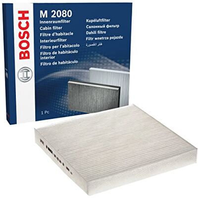 Bosch M2080 standardní interiérový filtr filtruje pyl a prach náhradní filtr pro lepší kvalitu vzduchu v interiéru vozidla Bosch M2080 standardní interiérový filtr filtruje pyl a prach náhradní filtr pro lepší kvalitu vzduchu v interiéru vozidla