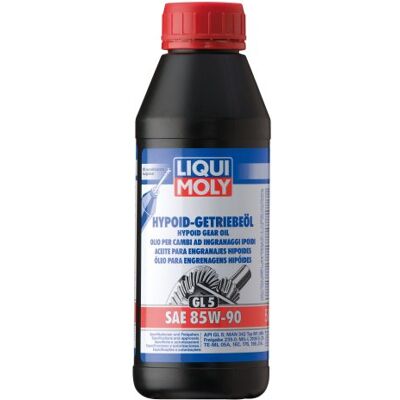 Liqui Moly 1404, hypoidní převodový olej (GL 5) SAE 85 W-90, 500 ml Liqui Moly 1404, hypoidní převodový olej (GL 5) SAE 85 W-90, 500 ml