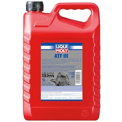 Liqui Moly ATF III 5 L převodový olej hydraulický olej výr. č.: 1056, bezbarvý Liqui Moly ATF III 5 L převodový olej hydraulický olej výr. č.: 1056, bezbarvý