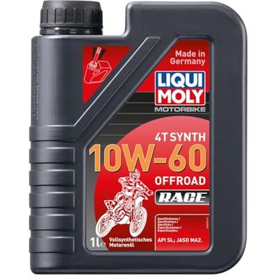 Liqui Moly Motorbike 4T Synth 10W-60 Offroad Race 1 L Motocykl 4taktní olej výr. č.: 3053 Liqui Moly Motorbike 4T Synth 10W-60 Offroad Race 1 L Motocykl 4taktní olej výr. č.: 3053
