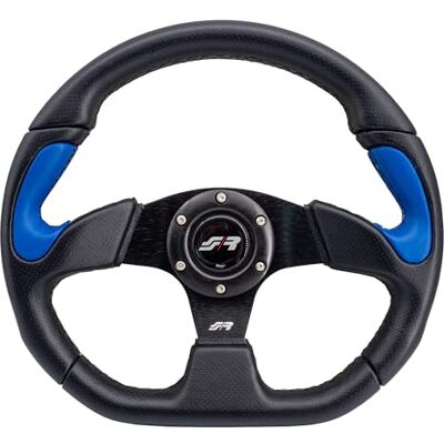 Simoni Racing X2330PUN/PA Sportlenkrad schwarz Blau Simoni Racing X2330PUN/PA Sportlenkrad schwarz Blau