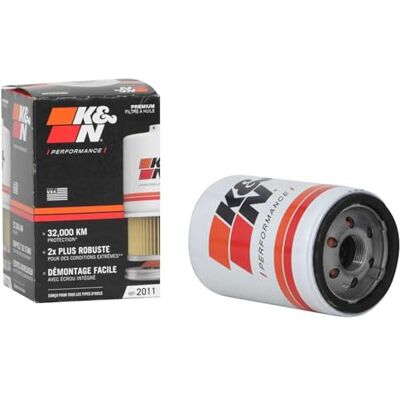 K&N Olejový filtr patrona 76x121mm kompatibilní s Chevrolet, Ford, GMC, Buick, Lincoln, (HP-2011), Oil Filter-1 Pack bílá K&N Olejový filtr patrona 76x121mm kompatibilní s Chevrolet, Ford, GMC, Buick, Lincoln, (HP-2011), Oil Filter-1 Pack bílá