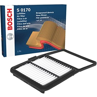 Bosch S0170 vzduchový filtr pro auta čistí nasávaný vzduch od částic vysoká odolnost proti vlhkosti a roztržení Bosch S0170 vzduchový filtr pro auta čistí nasávaný vzduch od částic vysoká odolnost proti vlhkosti a roztržení